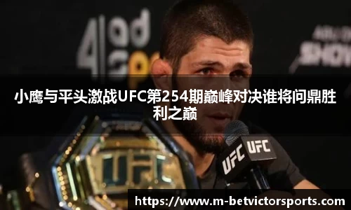小鹰与平头激战UFC第254期巅峰对决谁将问鼎胜利之巅